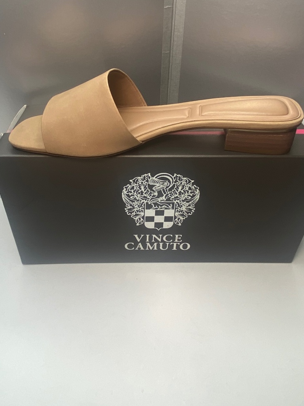 Vince Camuto Cheleah Tortilla Slide Sandals Size 8M NIB - Picture 2 of 16